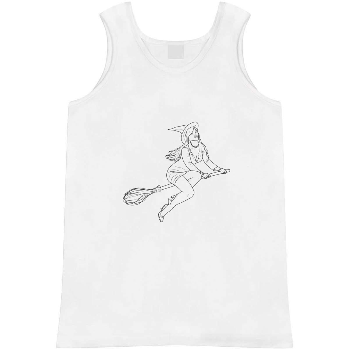 'Flying Witch' Adult Vest / Tank Top (AV046359)