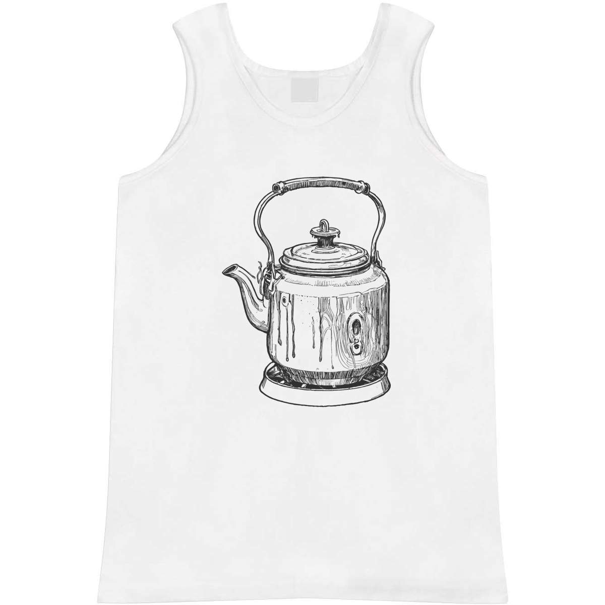 Small 'Stove Top Kettle' Adult Vest / Tank Top (AV00124939)