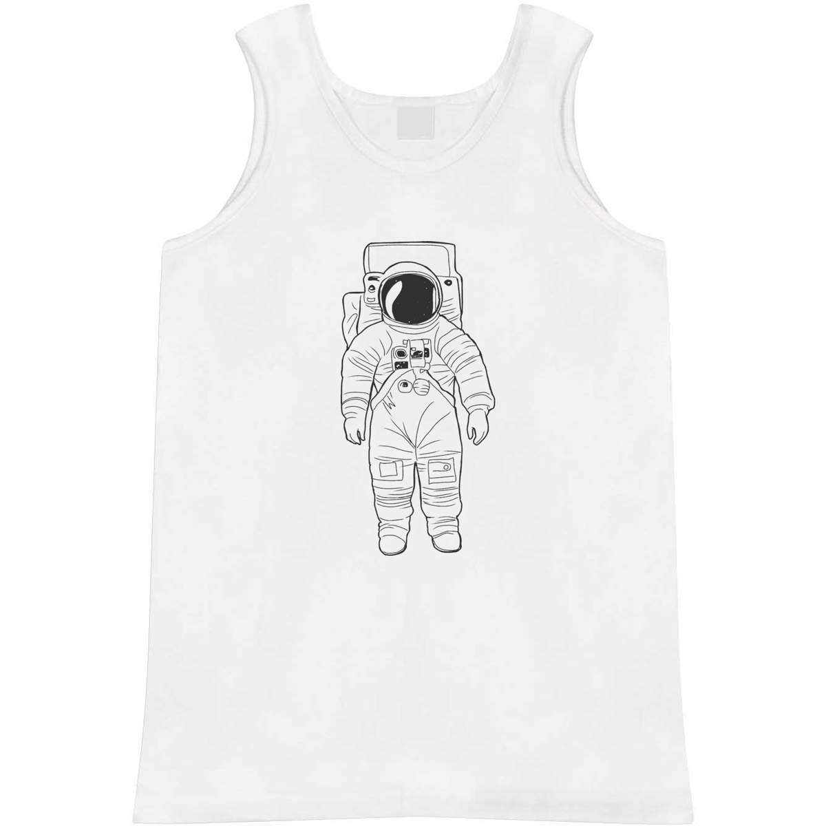 'Standing Astronaut' Adult Vest / Tank Top (AV046690)