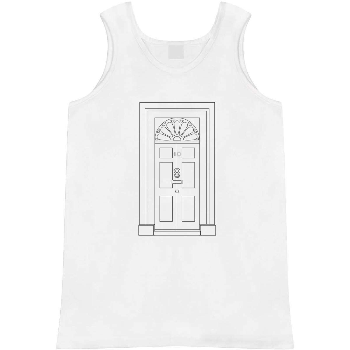 'No. 10 Downing Street Door' Adult Vest / Tank Top (AV046788)