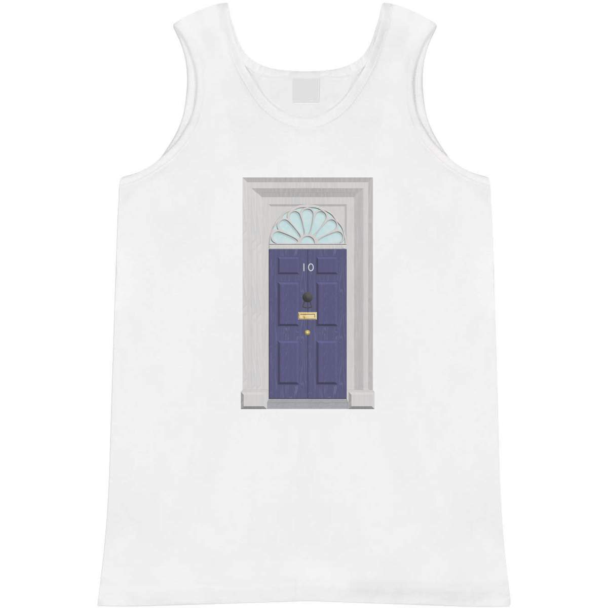 'No. 10 Downing Street Door' Adult Vest / Tank Top (AV046789)