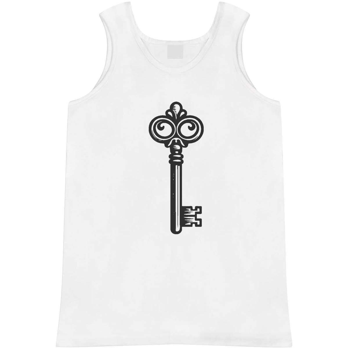 'Antique Vintage Key' Adult Vest / Tank Top (AV047040)
