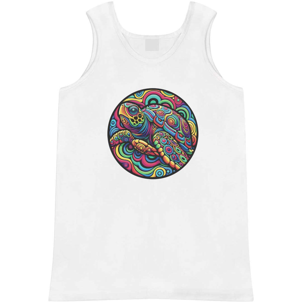 'Pop Art Turtle' Adult Vest / Tank Top (AV047221)