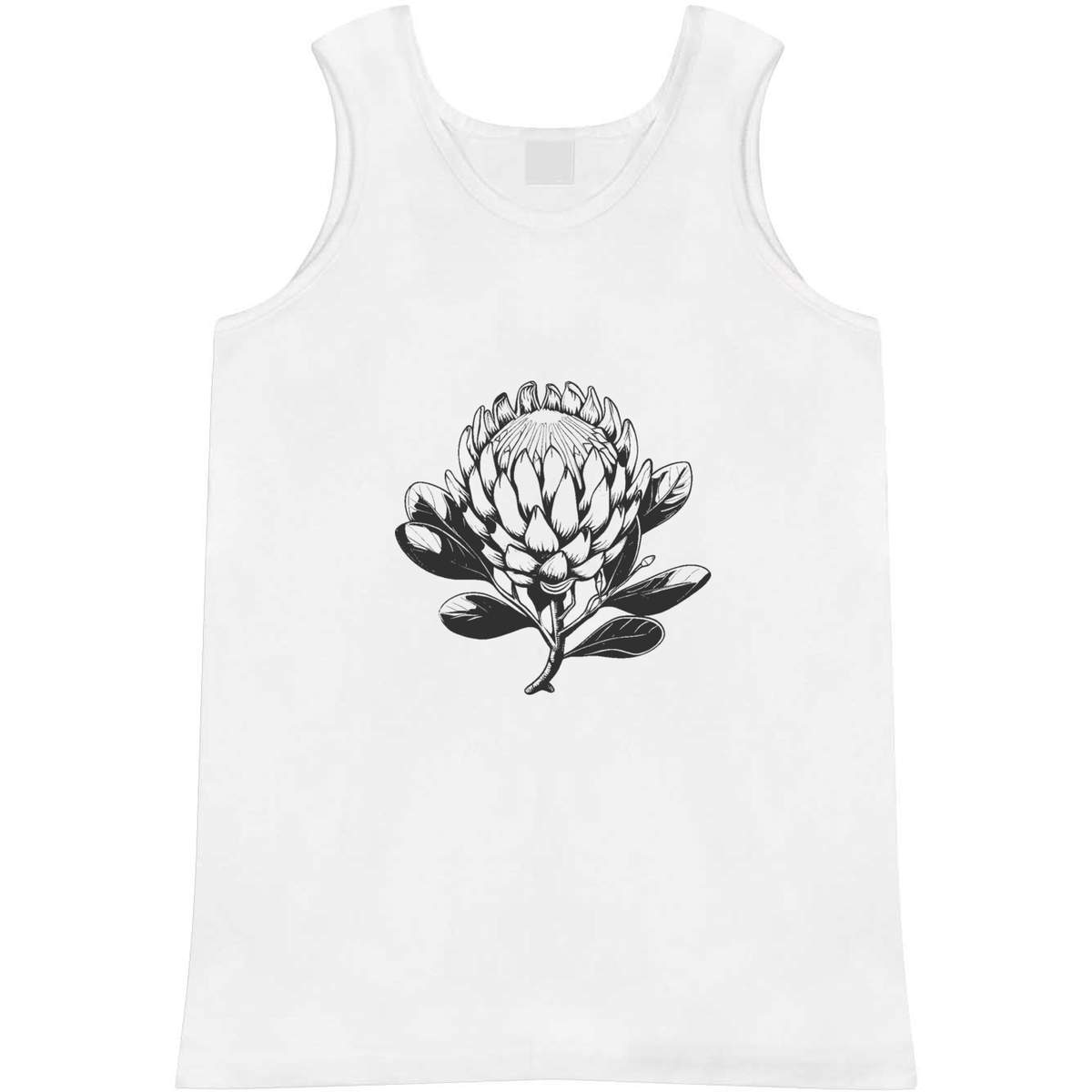 Small 'Protea Flower' Adult Vest / Tank Top (AV00127311)