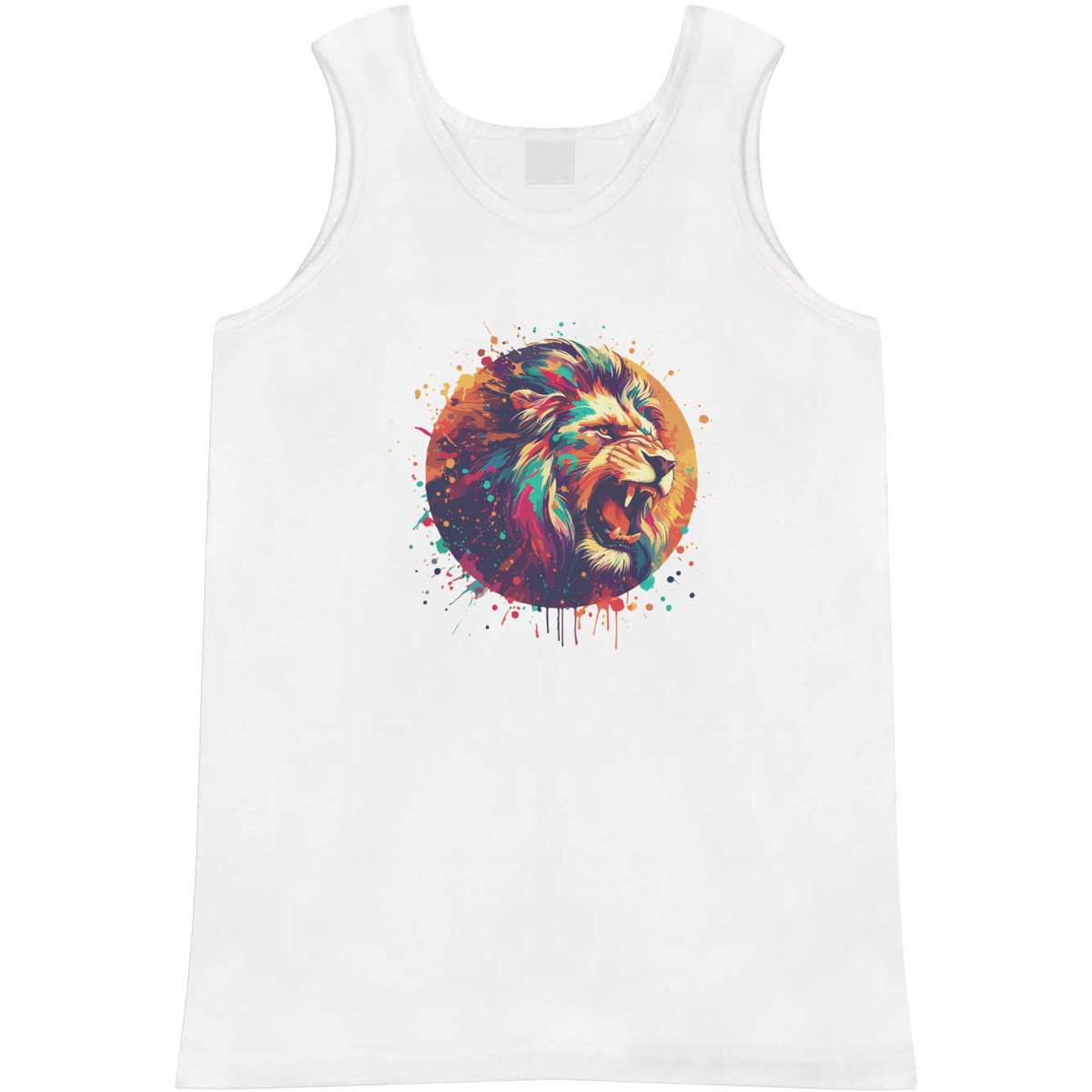 Small 'Roaring Lion' Adult Vest / Tank Top (AV00128247)
