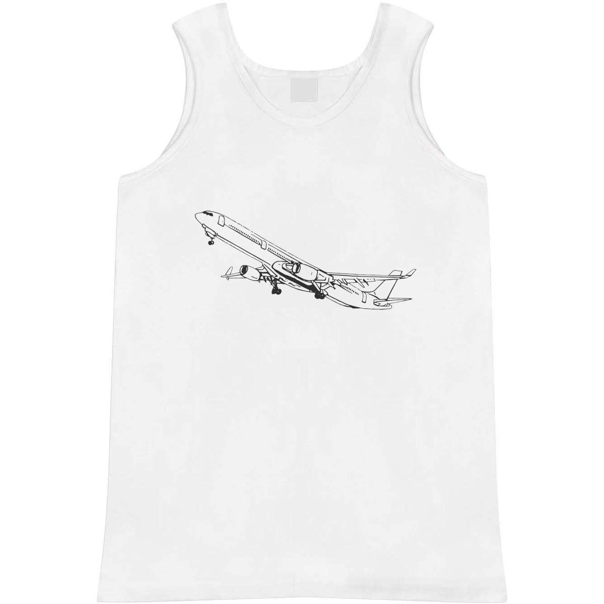 'Airplane Taking Off' Adult Vest / Tank Top (AV048035)
