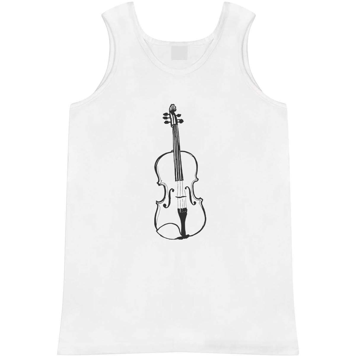 Small 'Classical Violin ' Adult Vest / Tank Top (AV00130439)