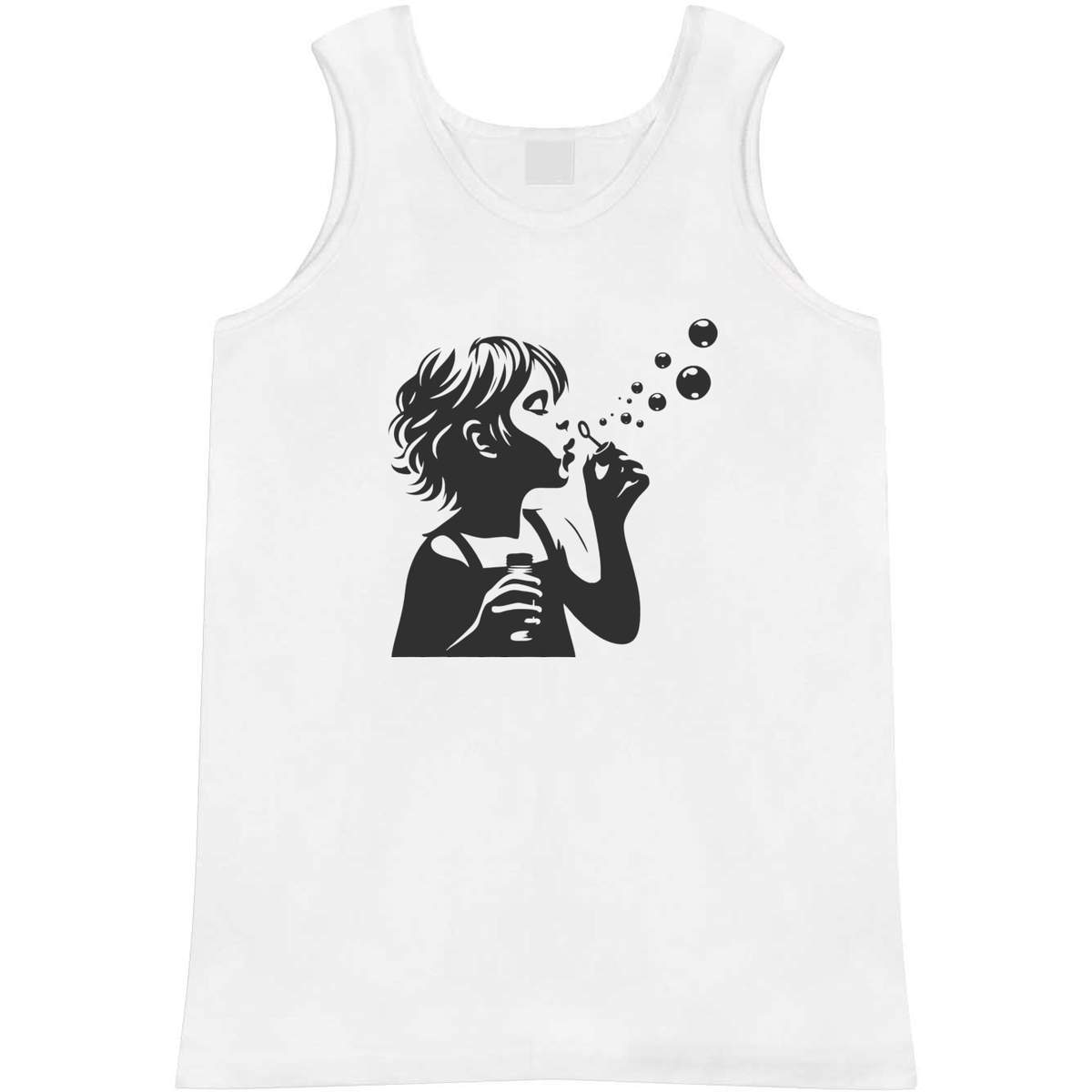Small 'Blowing Bubbles' Adult Vest / Tank Top (AV00131211)