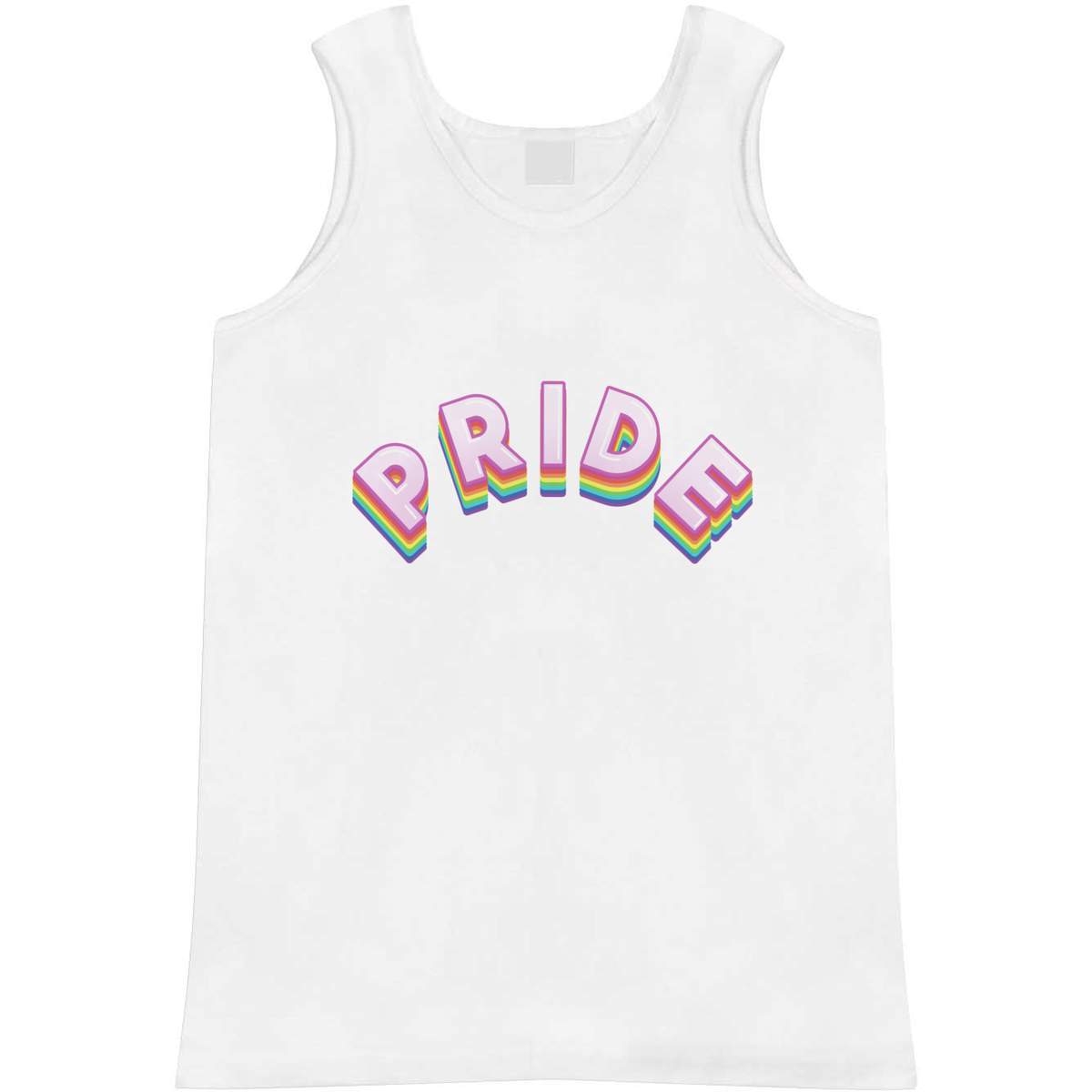 'Rainbow Pride' Adult Vest / Tank Top (AV048437)