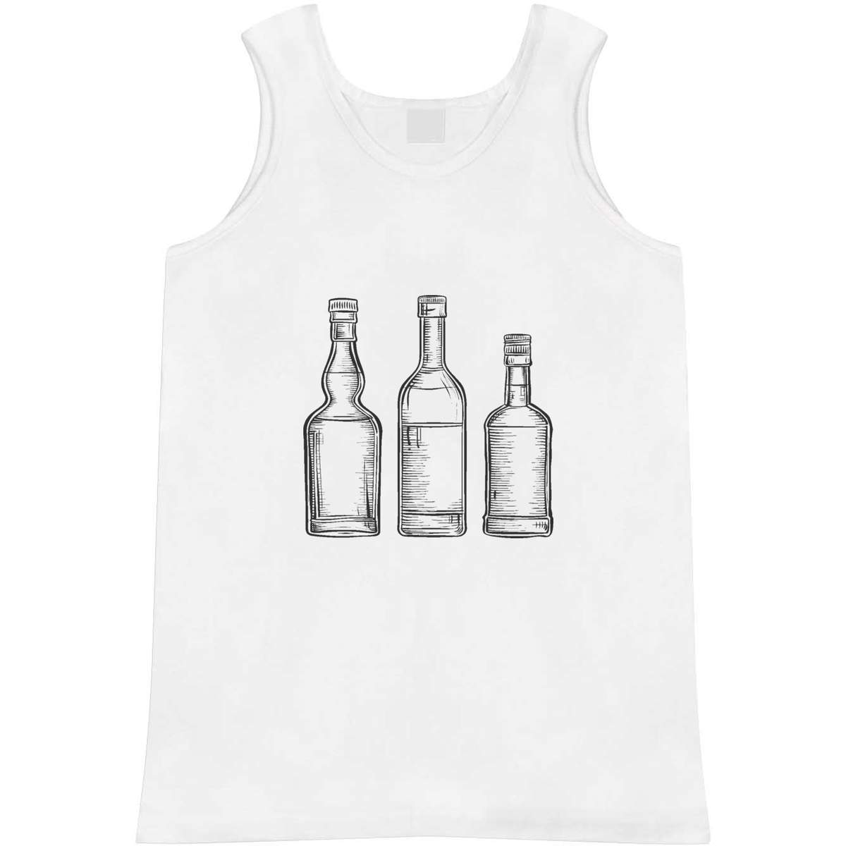 'Three Bottles' Adult Vest / Tank Top (AV048558)