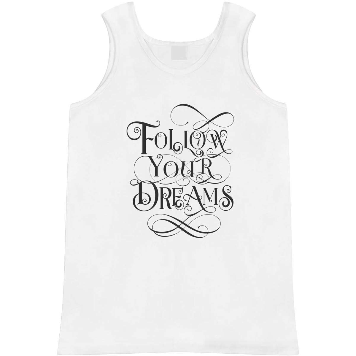 'Follow Your Dreams' Adult Vest / Tank Top (AV048580)