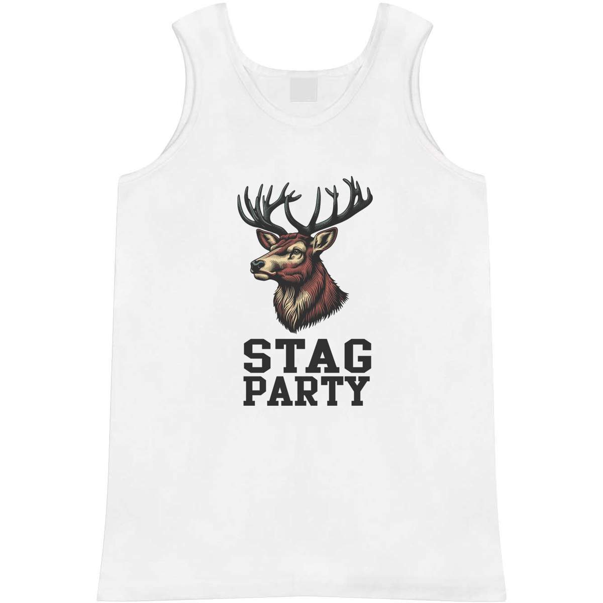 'Stag Party' Adult Vest / Tank Top (AV048780)