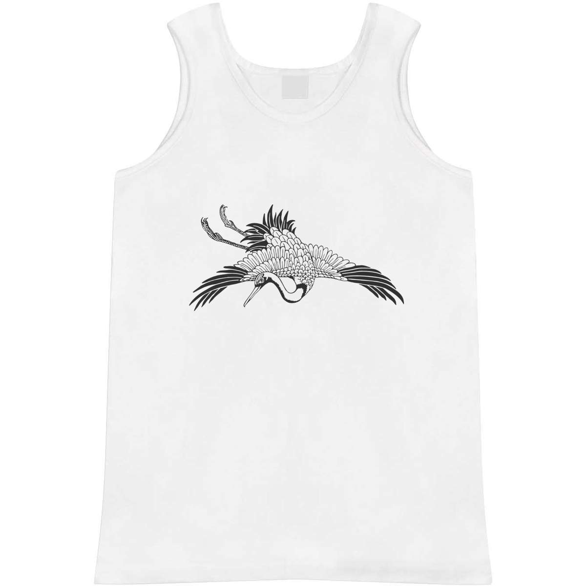 'Japanese Crane Bird' Adult Vest / Tank Top (AV048784)