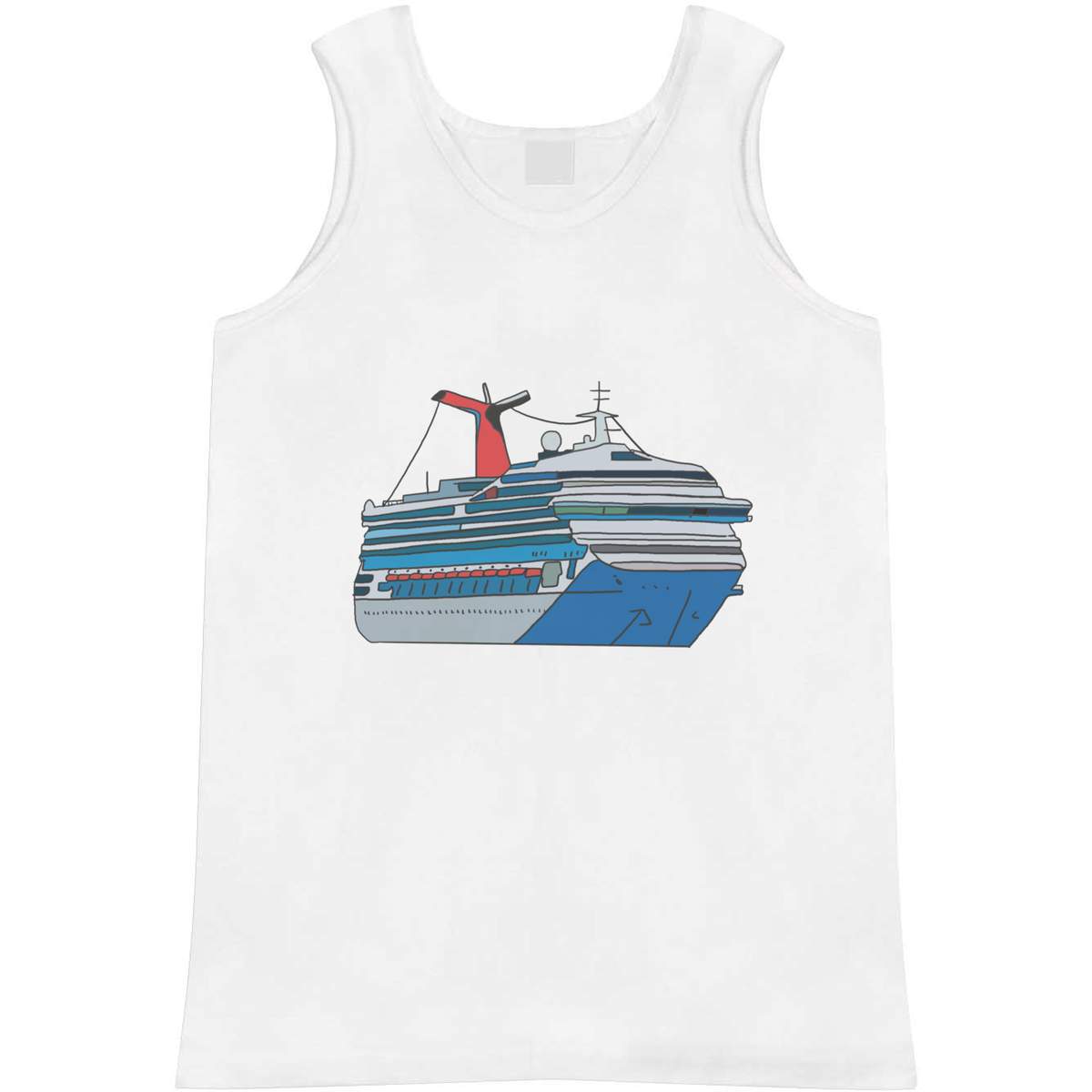 'Cruise ship ' Adult Vest / Tank Top (AV049366)
