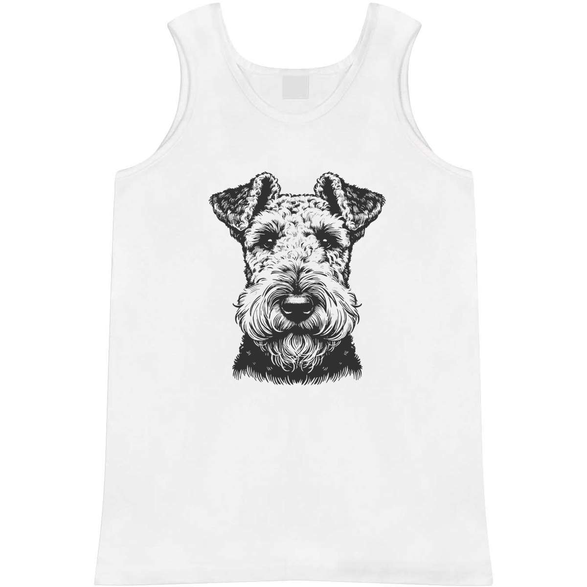 Small 'Airedale Terrier' Adult Vest / Tank Top (AV00136343)