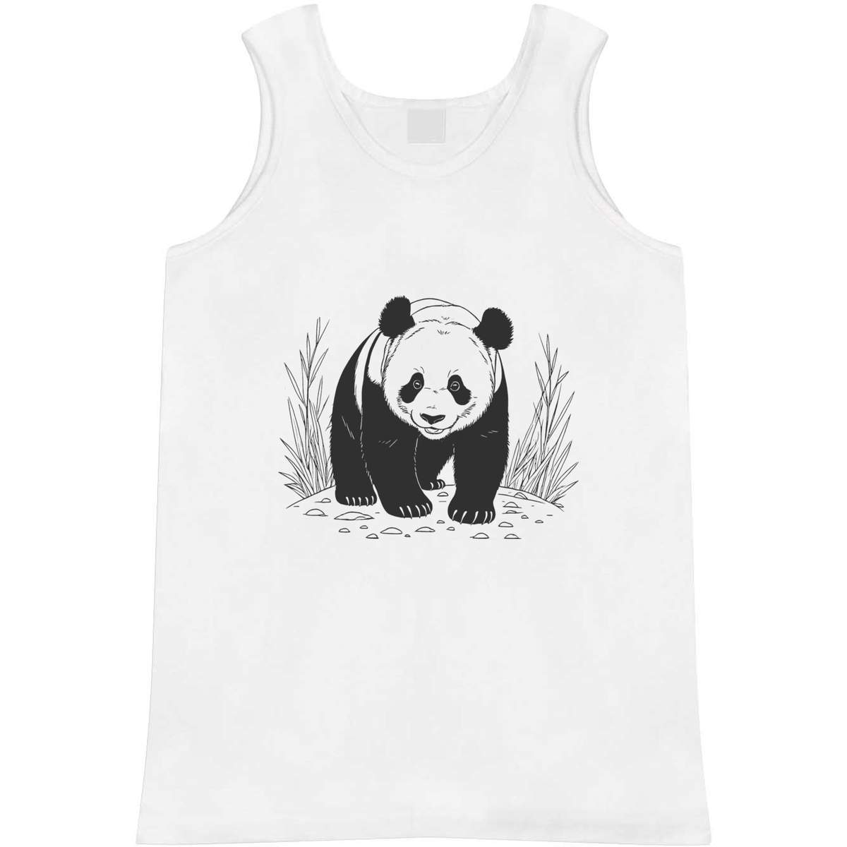 'Giant Panda' Adult Vest / Tank Top (AV050241)