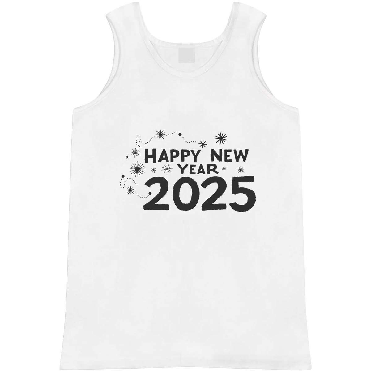 'Happy New Year 2025' Adult Vest / Tank Top (AV050793)