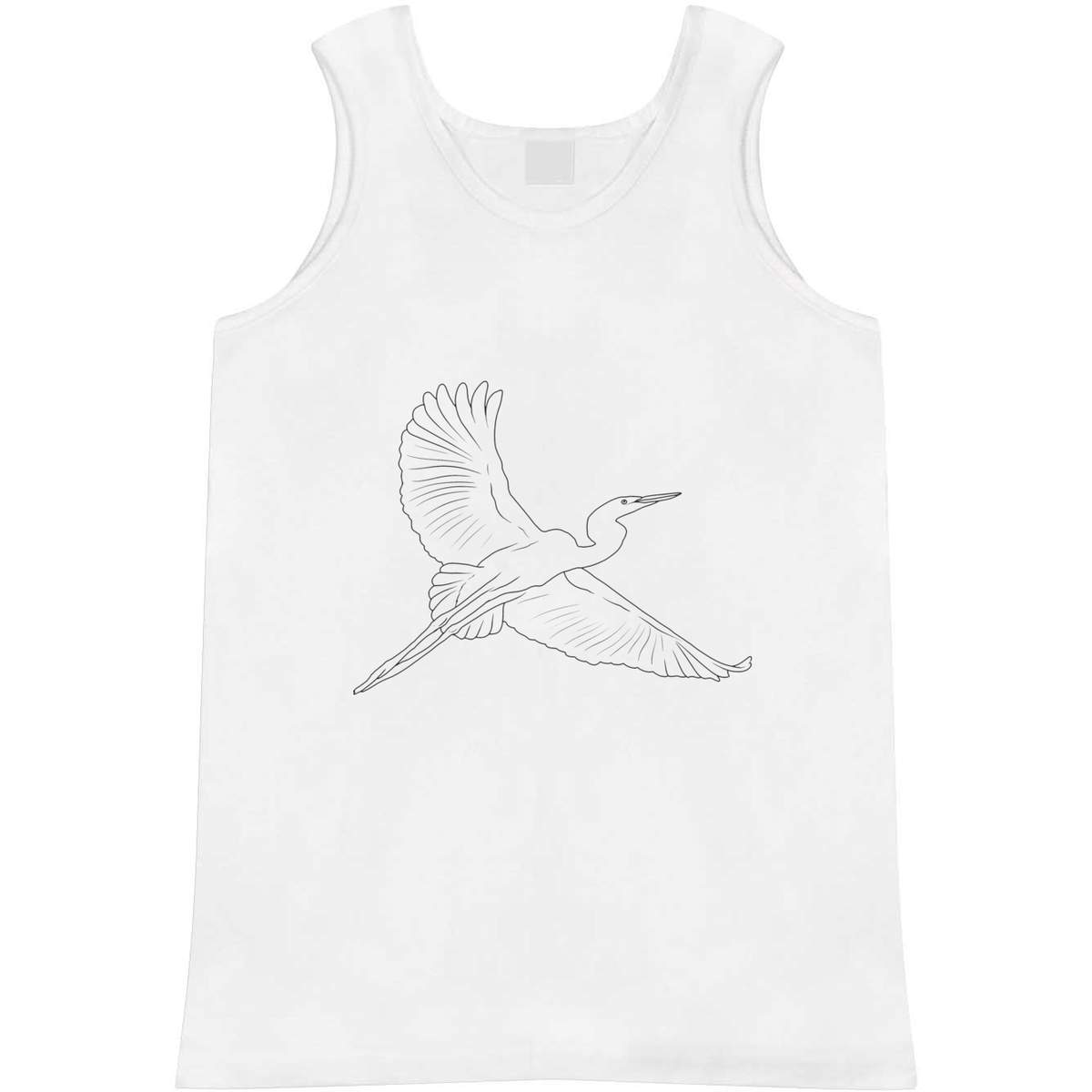 'Flying Stork' Adult Vest / Tank Top (AV050816)