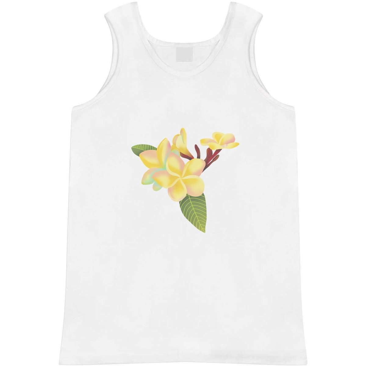 'Hawaiian Plumeria' Adult Vest / Tank Top (AV051098)