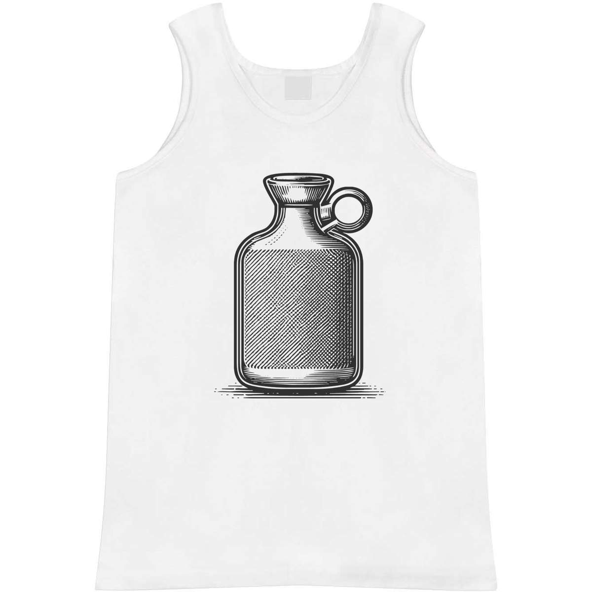 Small 'Hot Water Bottle' Adult Vest / Tank Top (AV00141119)