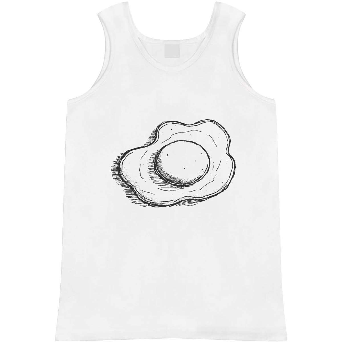 'Single Fried Egg' Adult Vest / Tank Top (AV051183)