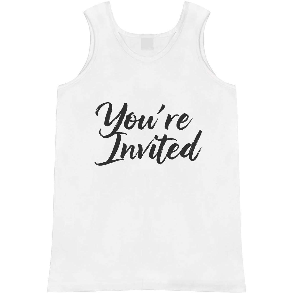 'You're Invited' Adult Vest / Tank Top (AV051197)