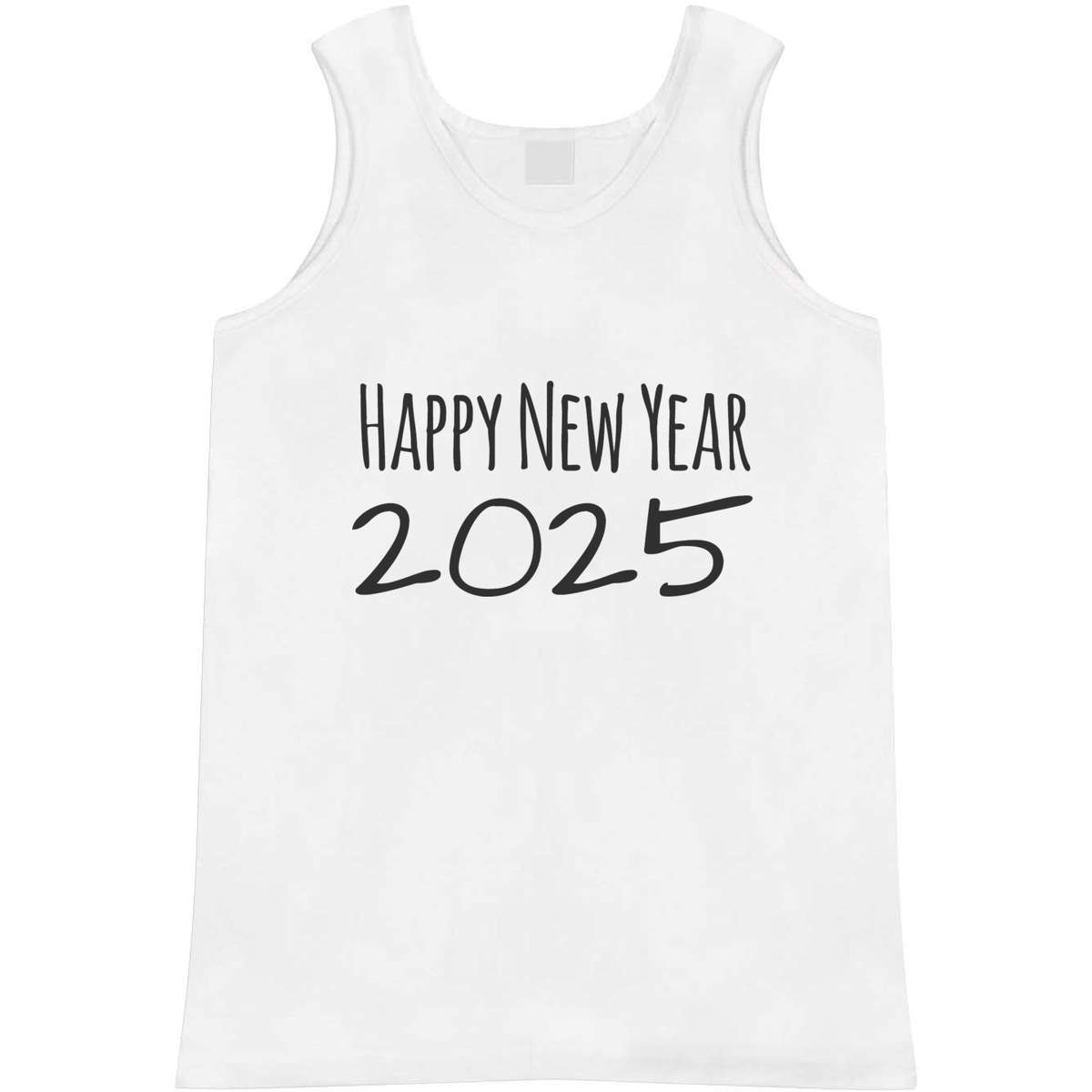 Small 'Happy New Year 2025' Adult Vest / Tank Top (AV00142039)