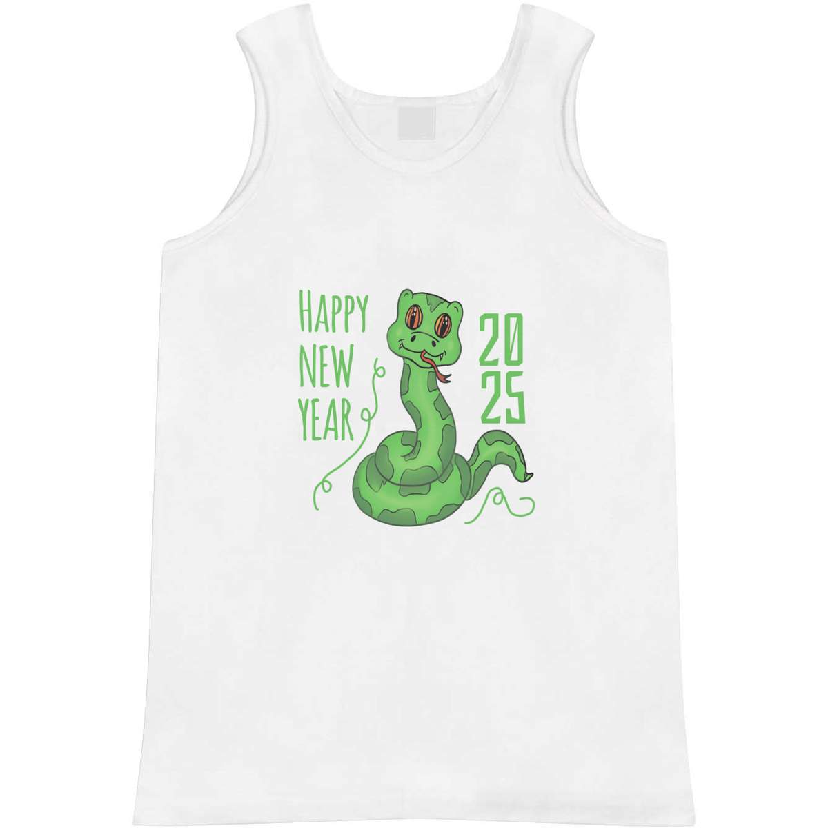 'Happy New Year 2025' Adult Vest / Tank Top (AV051417)