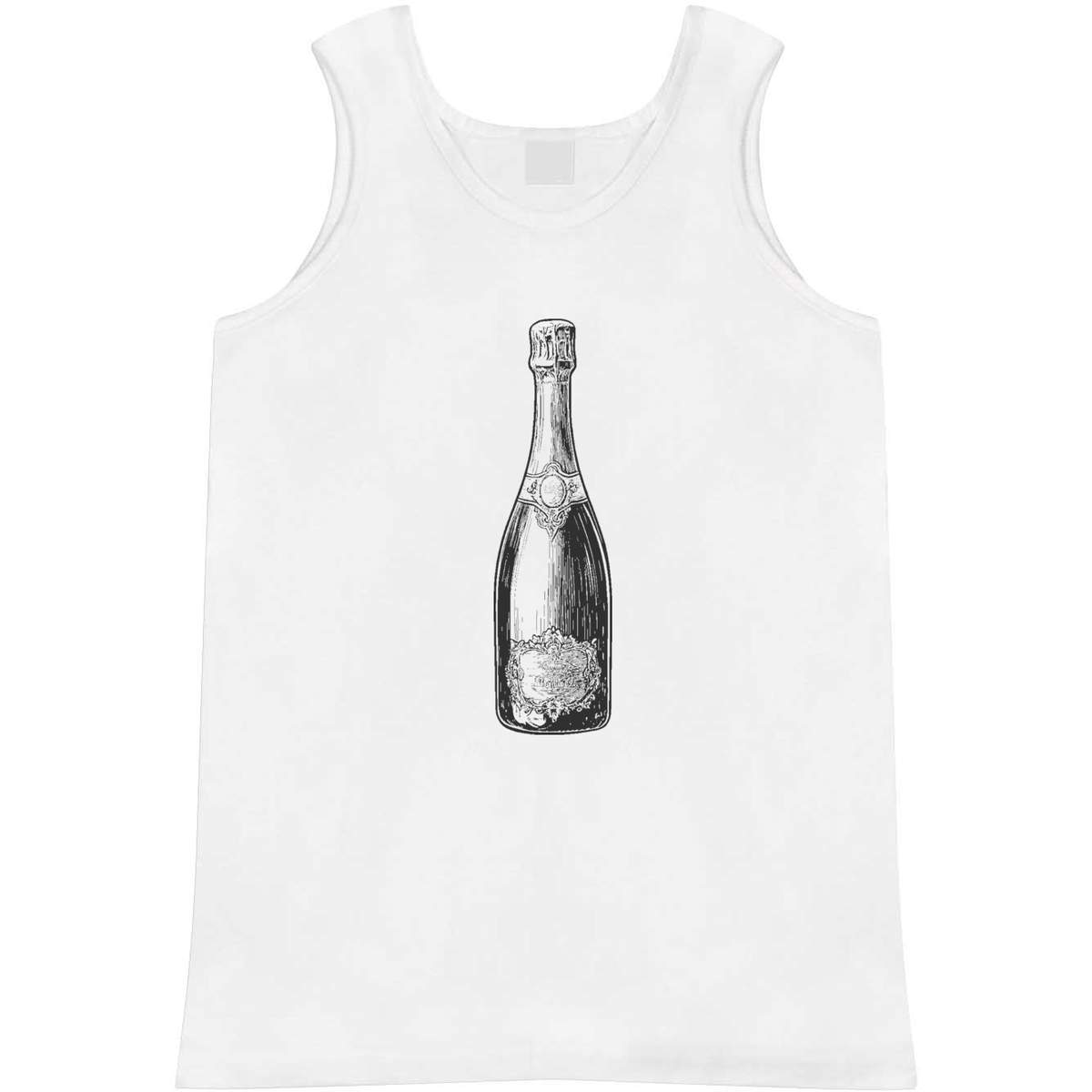 ' Sparkling Wine Bottle' Adult Vest / Tank Top (AV051675)