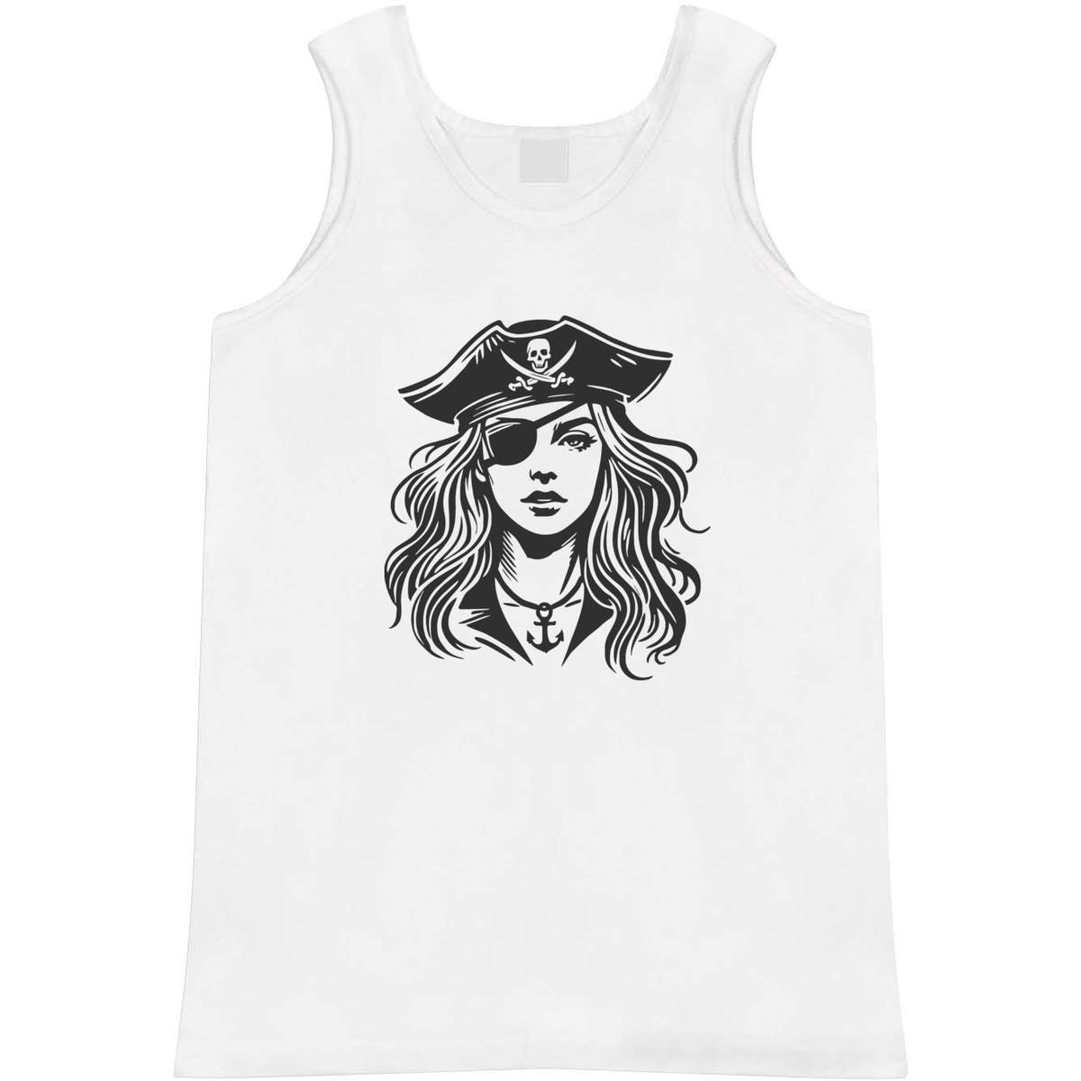 'Pirate Girl' Adult Vest / Tank Top (AV051687)