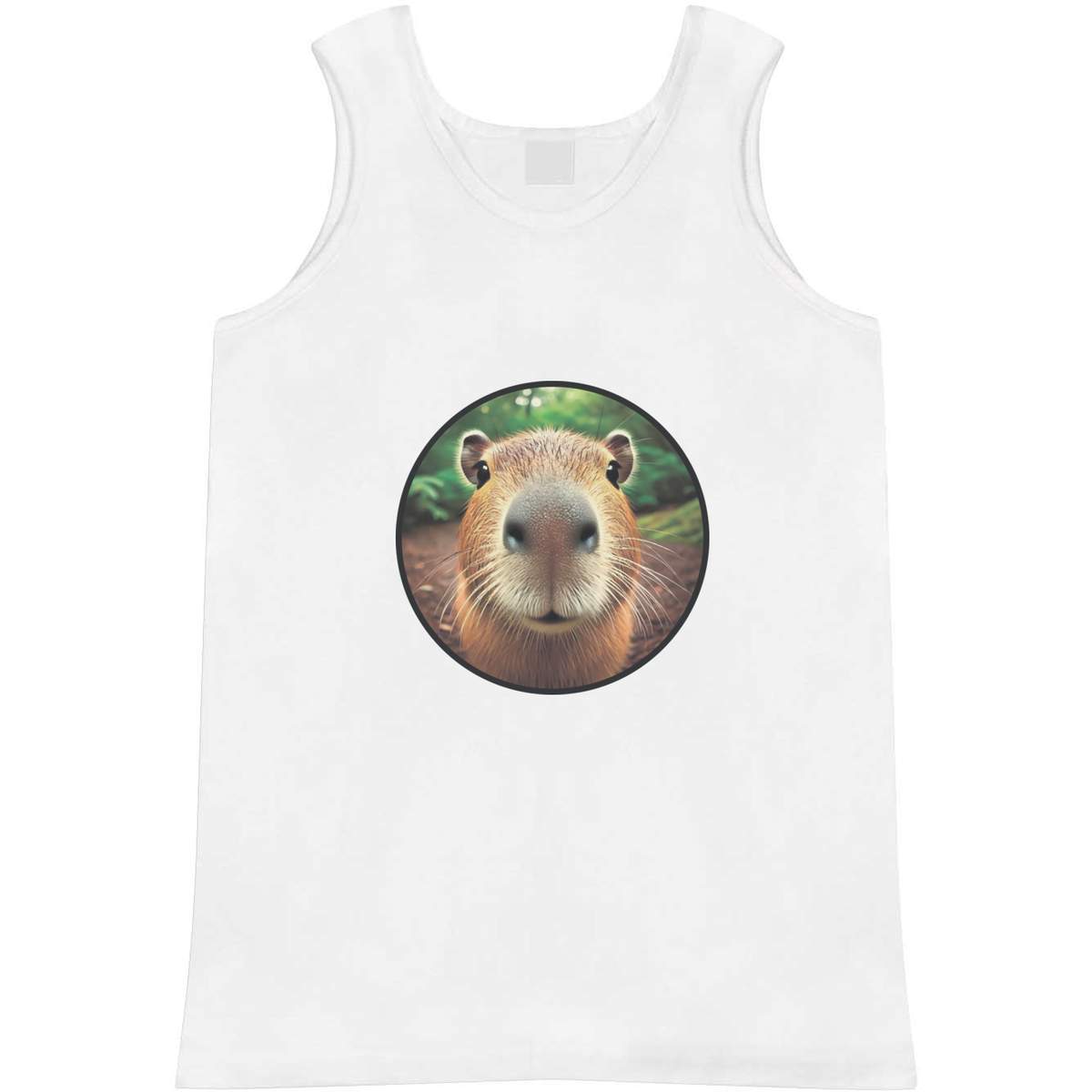 'Smiling Capybara' Adult Vest / Tank Top (AV051905)