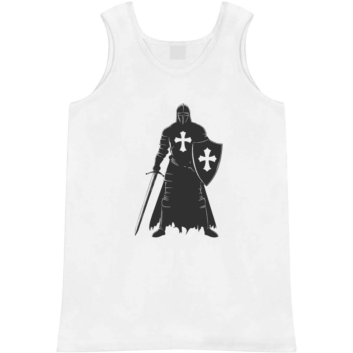 'Medieval Knight Standing' Adult Vest / Tank Top (AV052570)