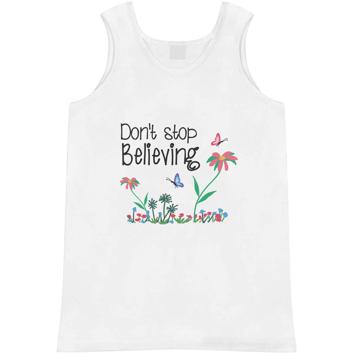 'Don't Stop Believing' Adult Vest / Tank Top (AV053100)