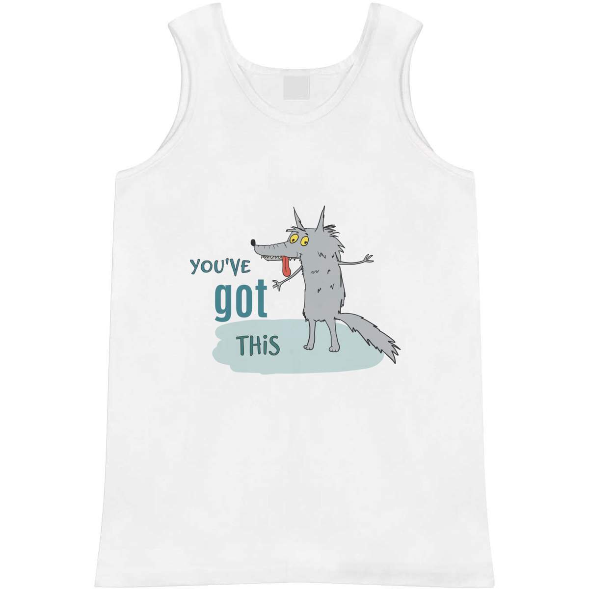 'You've Got This' Adult Vest / Tank Top - Sleeveless Top for Gym, Training, Running, Sports and Summer (AV053552)