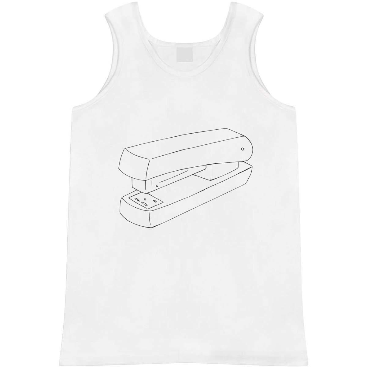 'Single Stapler' Adult Vest / Tank Top (AV054044)