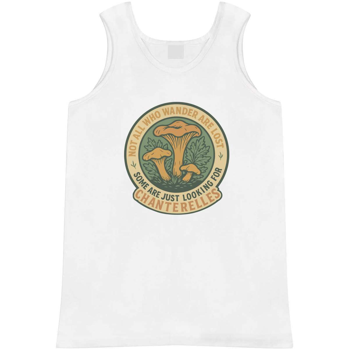 'Looking For Chanterelles' Adult Vest / Tank Top (AV054105)