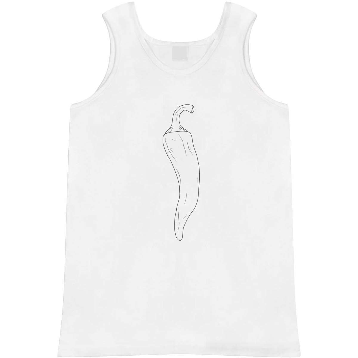 'Spicy Chilli Pepper' Adult Vest / Tank Top (AV054528)