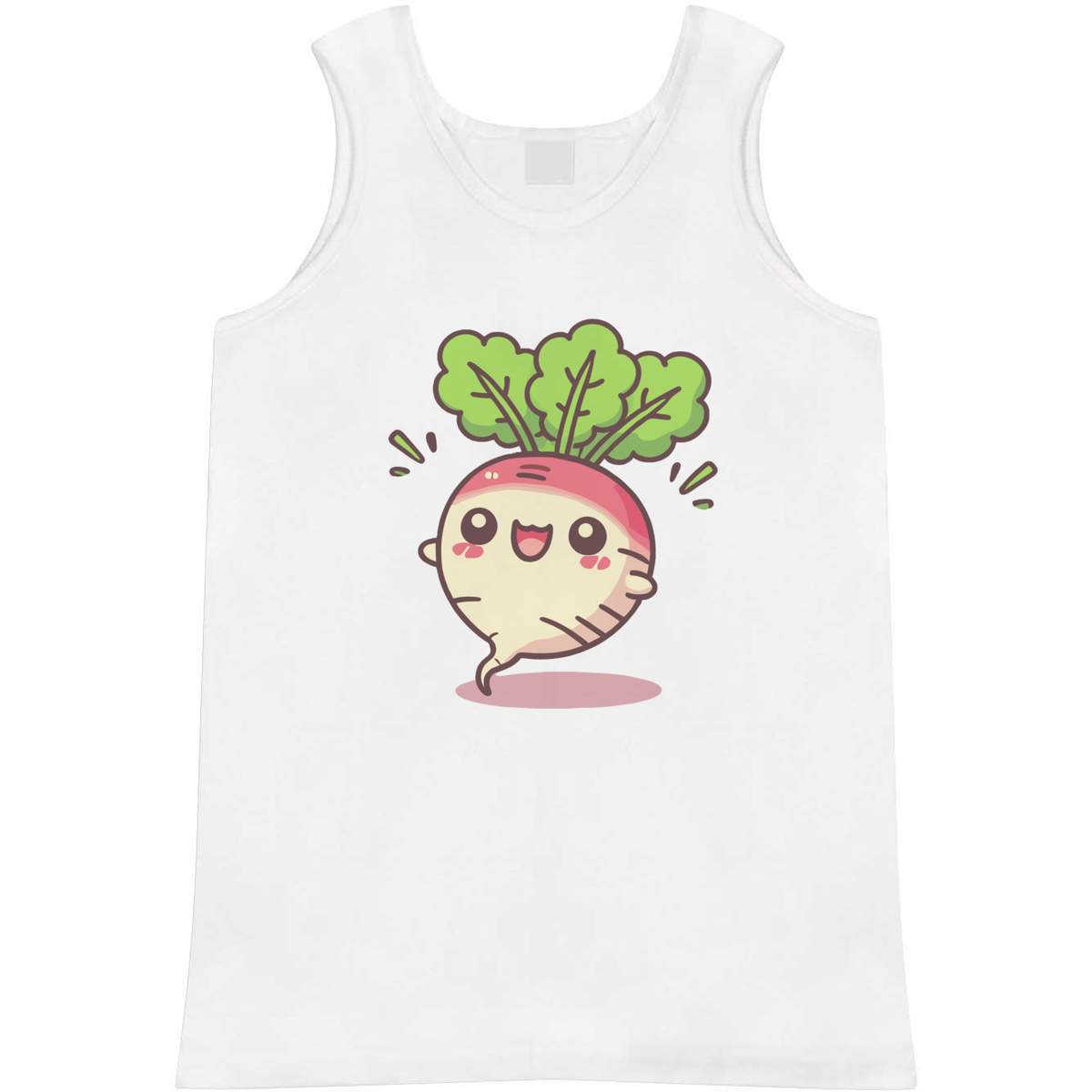 'Cute Radish' Adult Vest / Tank Top (AV054816)