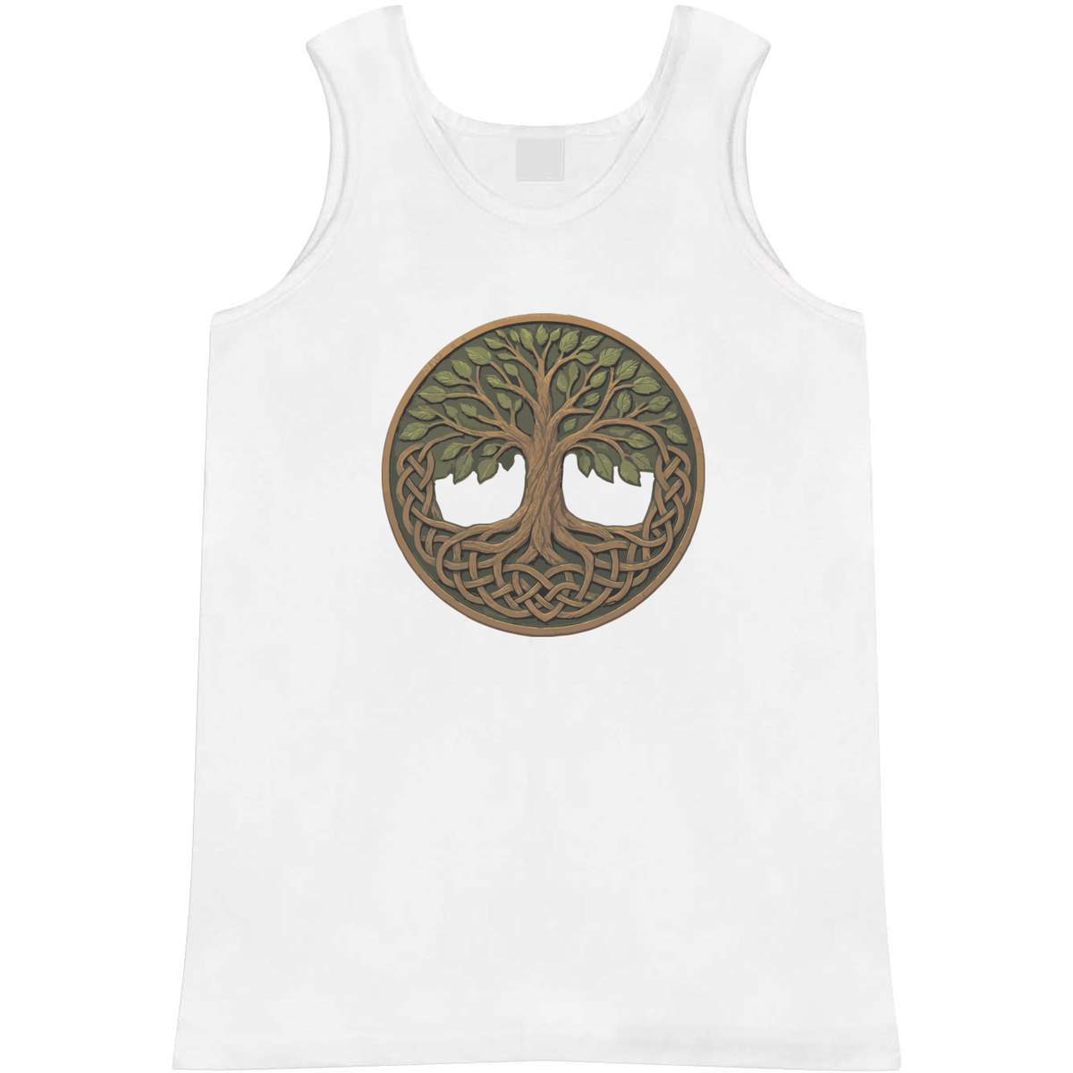 'Celtic Tree of Life' Adult Vest / Tank Top - Sleeveless Top for Gym, Training, Running, Sports and Summer (AV055292)