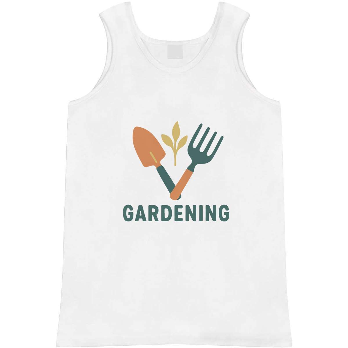 Small 'Gardening Tools Design' Adult Vest / Tank Top (AV00157259)