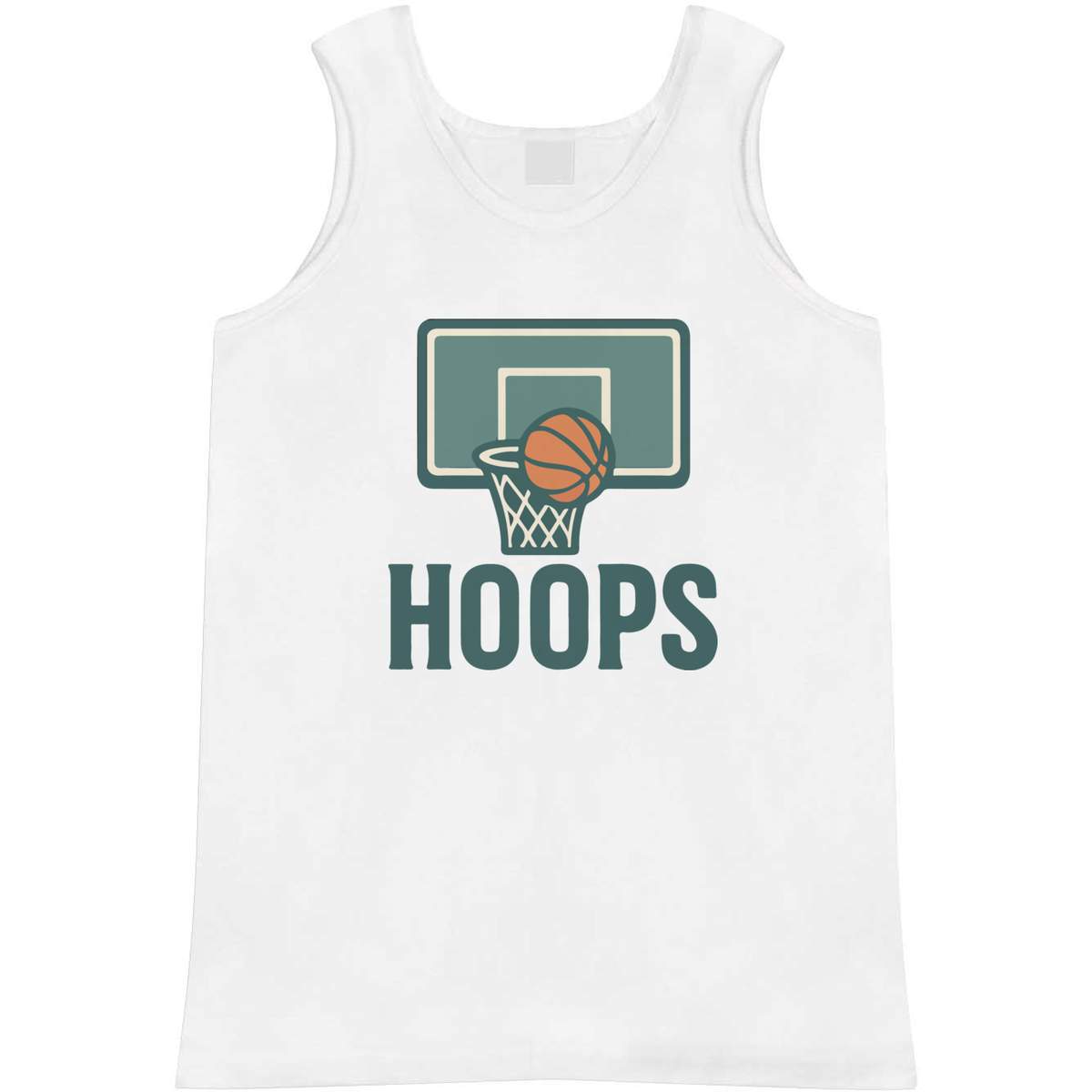 'Basketball Hoops Design' Adult Vest / Tank Top (AV055379)