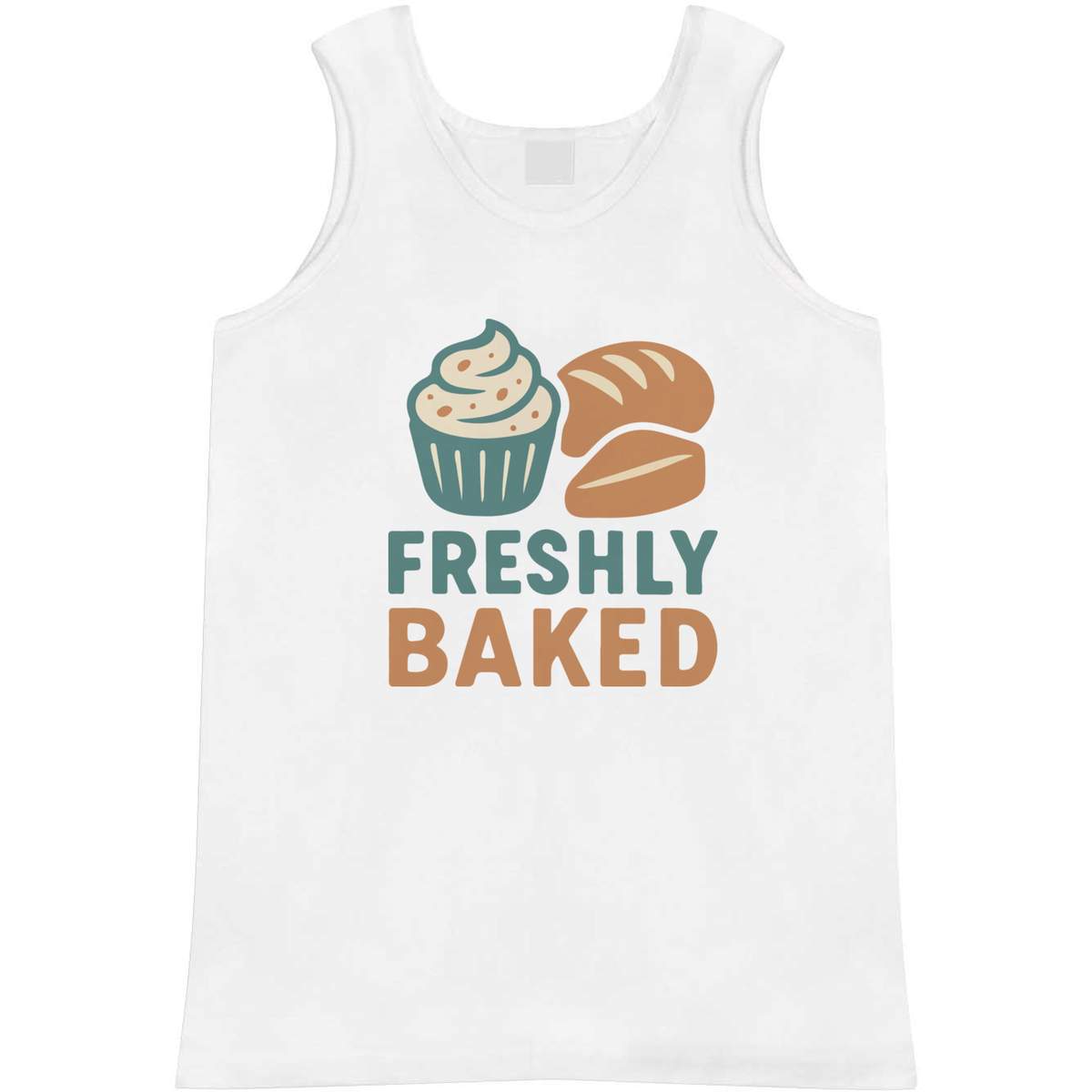 Small 'Freshly Baked Goods' Adult Vest / Tank Top (AV00157959)
