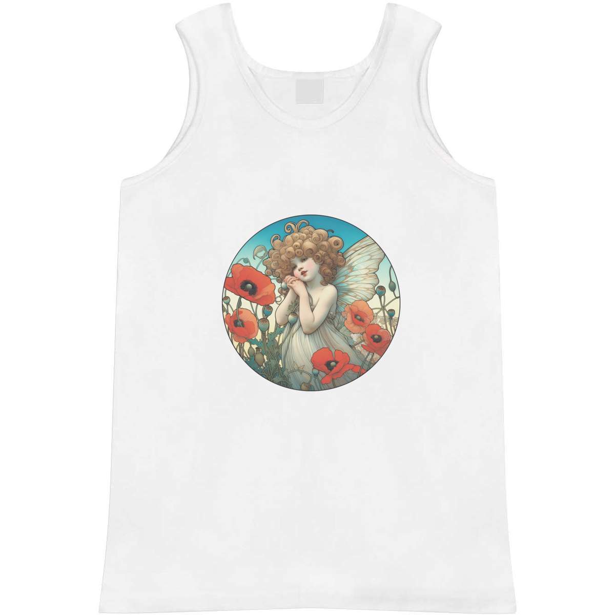 'Poppy Garden Fairy' Adult Vest / Tank Top (AV055518)