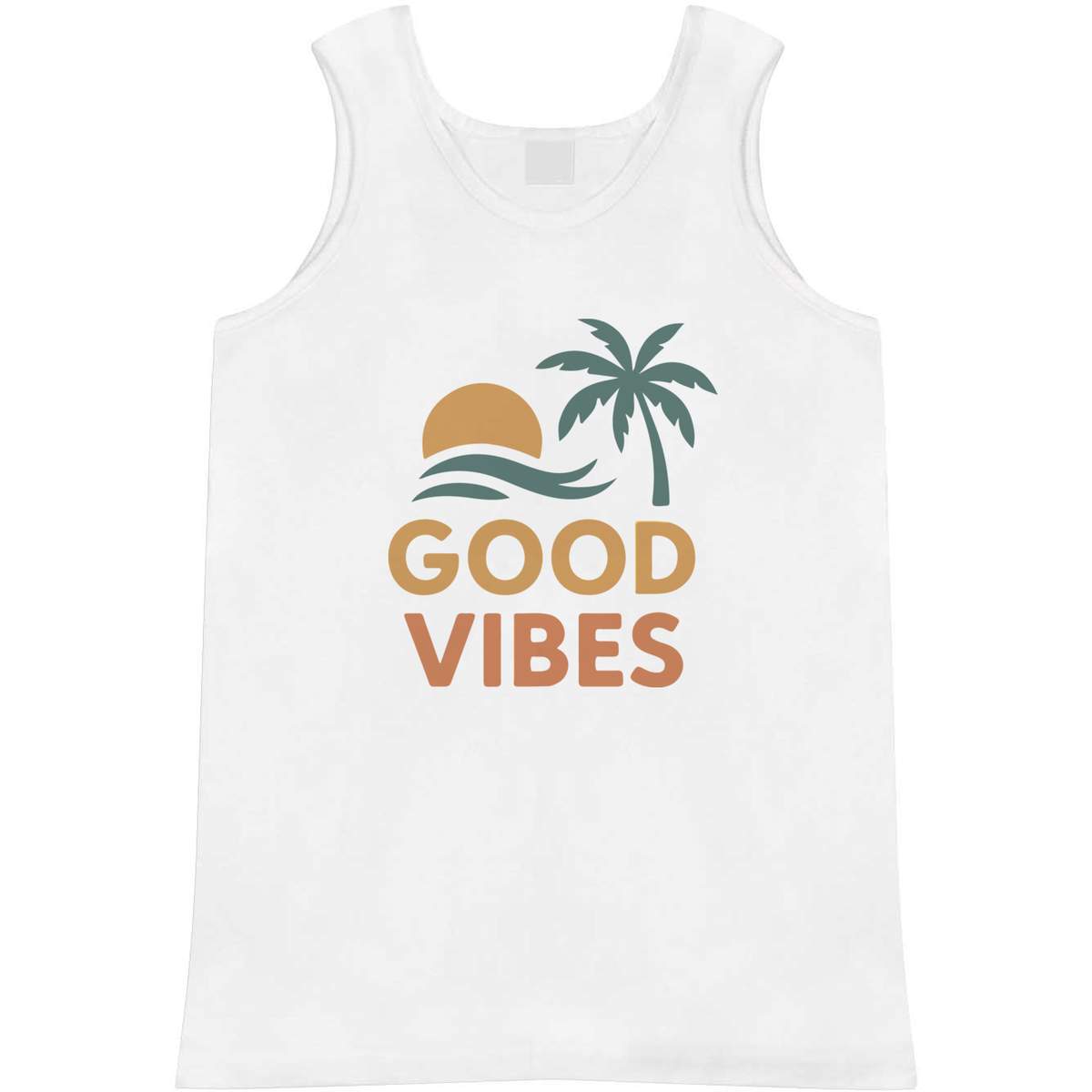 'Holiday Good Vibes' Adult Vest / Tank Top (AV056523)