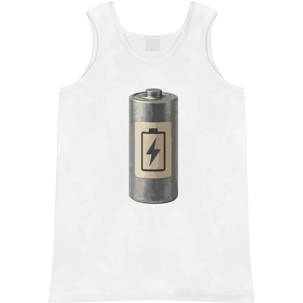 'Empty Battery' Adult Vest / Tank Top (AV056600)