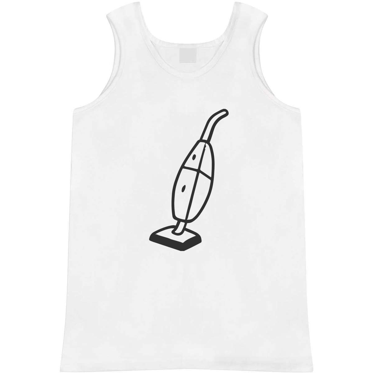 'Upright Vacuum Cleaner' Adult Vest / Tank Top - Sleeveless Top for Gym, Training, Running, Sports and Summer (AV056695)