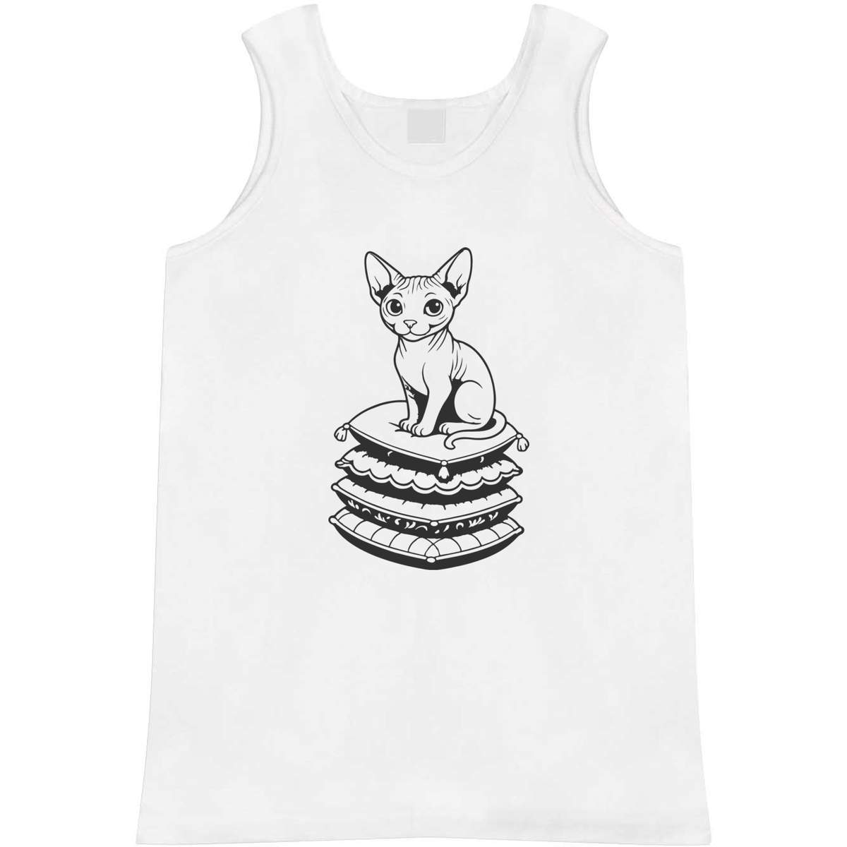 'Relaxed Sphinx Cat' Adult Vest / Tank Top (AV056713)