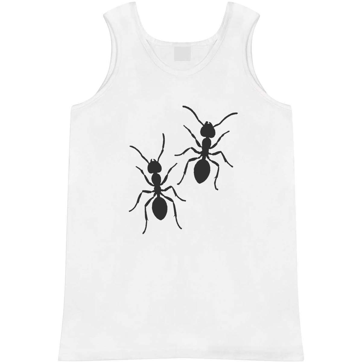 'Two Ants Silhouette' Adult Vest / Tank Top (AV057526)