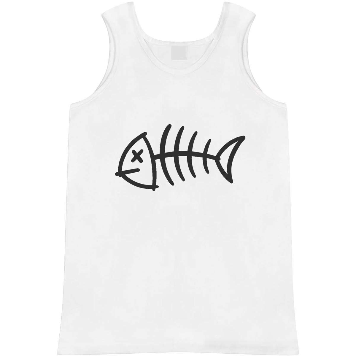 'Fish Skeleton ' Adult Vest / Tank Top (AV057881)