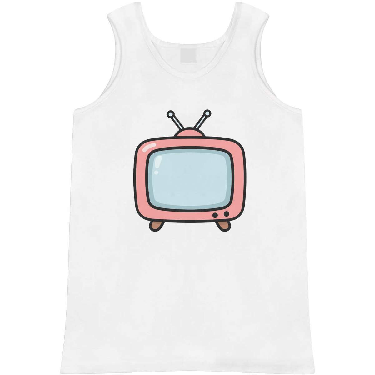 'Cartoon Television' Adult Vest / Tank Top (AV060437)